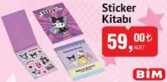 KUROMİ STİCKER KİTABI KUROMİ STİCKER KİTABI